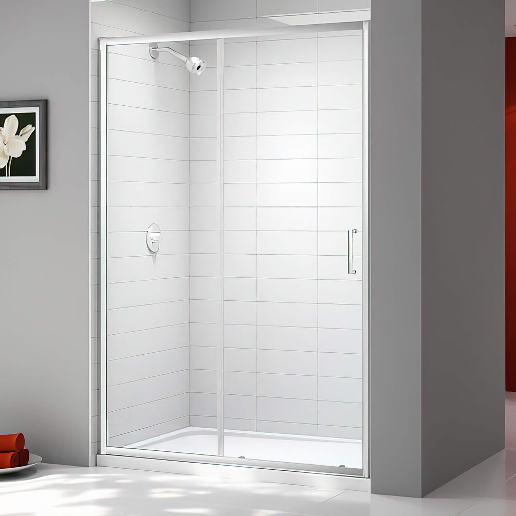 Lifestyle image of Merlyn Ionic Express 1200mm Sliding Shower Door